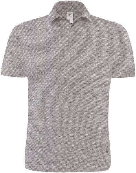 B&C CGHEA - Premium pamučna majica dugih rukava s ovratnikom