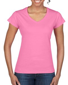 Gildan GD078 - Premium Softstyle Women's V-Neck T-Shirt