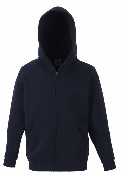 Fruit of the Loom 62-035-0 - Premium Cotton-Blend Hooded Zip Sweatshirt