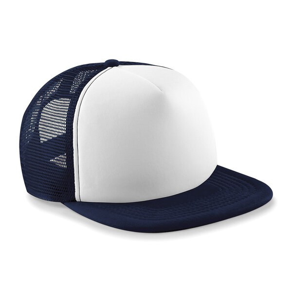 Beechfield B645b - Retro Snapback Trucker Cap s mrežastim panelima za mlade