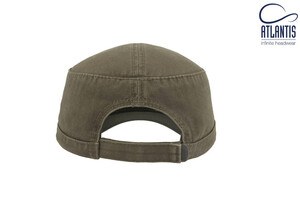 Atlantis AT098 - Šik vojnički stil pamučna kapa s podesivim pristajanjem