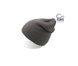 Atlantis AT115 - Chic Winter Ribbed Knit Beanie with Turn-Up