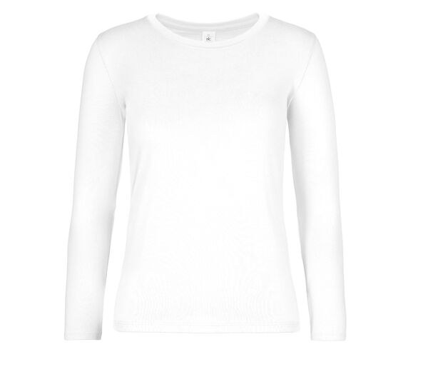 B&C BC08T - Ženska premium pamučna majica dugih rukava