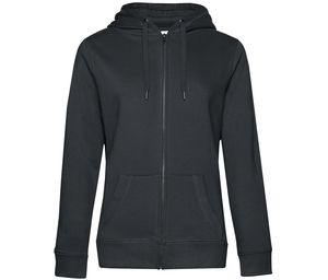 B&C BCW03Q - Luxury Comfort Ženska Zipped Hoodie