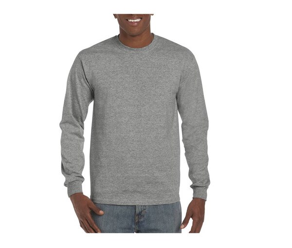 Gildan GN401 - Gildan Men's Classic Long Sleeve Cotton Tee