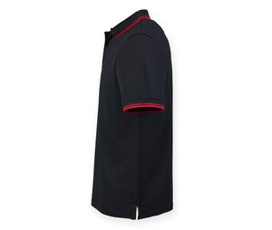 Henbury HY482 - Polo collar and contrasting sleeves