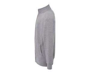 JHK JK296 - Unisex klasični džemper na patentni zatvarač s visokim ovratnikom