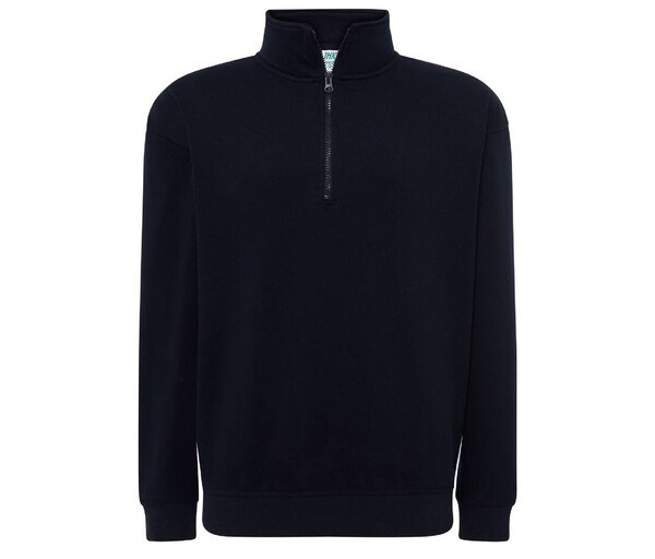 JHK JK298 - JHK Unisex izdržljiva majica s patentnim zatvaračem na vratu