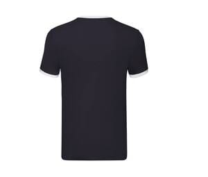 Fruit of the Loom SC245 - Ringer Men's T-Shirt 100% Cotton