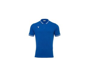 MACRON MA9332 - Slim Fit Polo Shirt with Contrasting Sleeve Bands