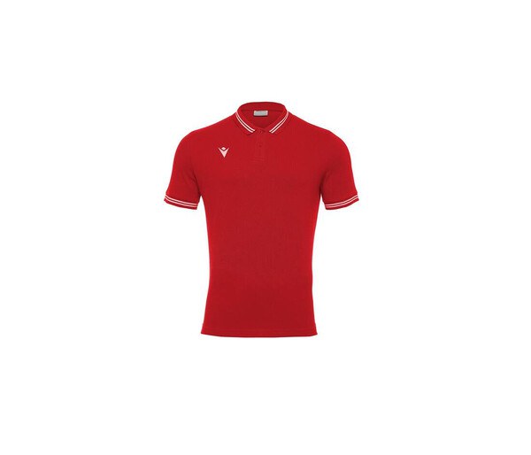 MACRON MA9332J - Youth Slim Fit Polo with Contrasting Sleeve Bands