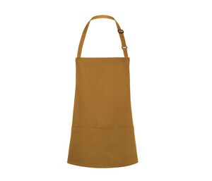 Karlowsky KYBLS6 - Basic Short Bib Apron with Buckle and Pocket