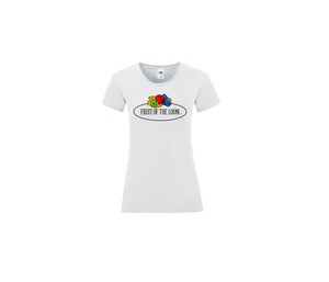 FRUIT OF THE LOOM VINTAGE SCV151 - Fruit of the Loom logo women's t-shirt