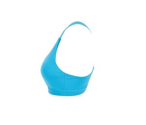 Tombo TL371 - Mid-Support Crossback Sports Bra with Metal Closure