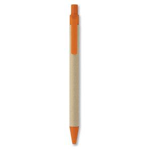 CARTOON Eco-Friendly Biodegradable Paper Barrel Pen - GiftRetail IT3780