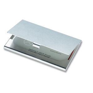 EPSOM Sleek Aluminium Business Card Organizer - GiftRetail KC2225