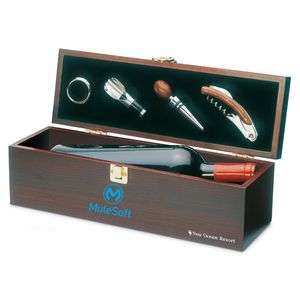COSTIERES Wine set in wine box - GiftRetail KC2690