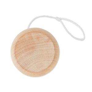 NATUS Classic Natural Wooden Yoyo for Kids and Adults - GiftRetail KC2937