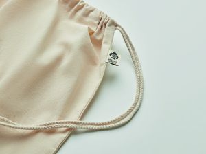 YUKI Eco-Friendly Organic Cotton Drawstring Bag - GiftRetail MO6354