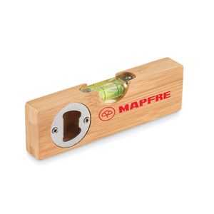 SPIREN Multi-Function Spirit Level and Bottle Opener Tool - GiftRetail MO6495