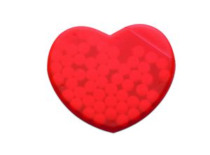 Heart Shaped Peppermint Box Dispenser - 12g - GiftRetail MO7158