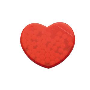 Heart Shaped Peppermint Box Dispenser - 12g - GiftRetail MO7158