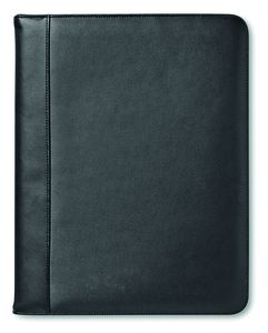 CONFERENCE Executive A4 Leather Conference Folder with Zipper - GiftRetail MO7597