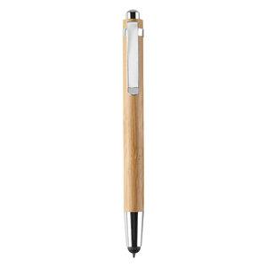 BYRON Ball pen in ABS and bamboo - GiftRetail MO8052