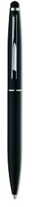 QUIM Elegant Twist Action Pen with Stylus and Blue Ink - GiftRetail MO8211