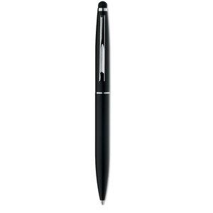 QUIM Elegant Twist Action Pen with Stylus and Blue Ink - GiftRetail MO8211