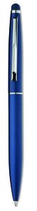 QUIM Elegant Twist Action Pen with Stylus and Blue Ink - GiftRetail MO8211