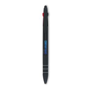 MULTIPEN Versatile 3-Color Ink Pen with Stylus Tip - GiftRetail MO8812