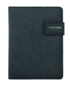 POWERNOTY Executive A5 Folder with Built-in Power Bank - GiftRetail MO9231