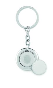 FLAT RING Key ring with token - GiftRetail MO9289