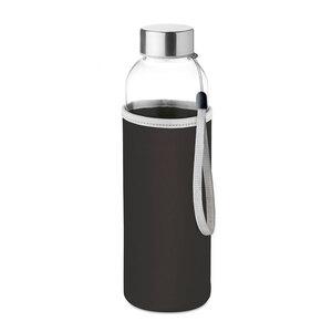 UTAH GLASS Eco-Friendly 500ml Glass Bottle with Neoprene Cover - GiftRetail MO9358