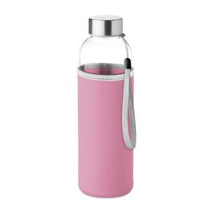 UTAH GLASS Eco-Friendly 500ml Glass Bottle with Neoprene Cover - GiftRetail MO9358