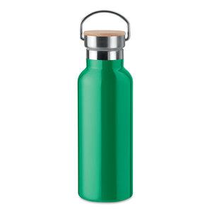 HELSINKI 500ml Bamboo Lid Insulated Flask - GiftRetail MO9431