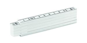 METER Durable Fiberglass Folding Carpenter's Ruler 1m - GiftRetail MO9591