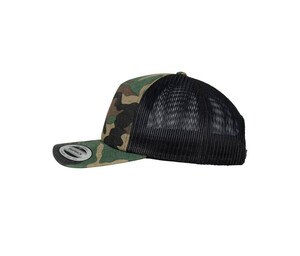 FLEXFIT FX6606C - Classic Camo Mesh Trucker Cap with Reinforced Front