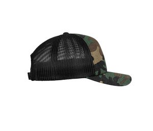 FLEXFIT FX6606C - Classic Camo Mesh Trucker Cap with Reinforced Front