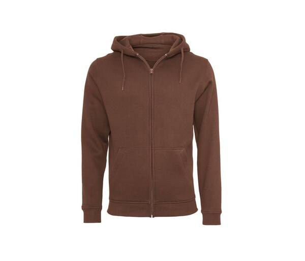 Build Your Brand BY012 - hooded sweatshirt s patentnim zatvaračem heavy