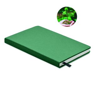 GROW A5 recycled page notebook - GiftRetail MO6689