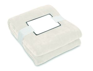 LOGAN RPET Eco-Friendly RPET Flannel Fleece Blanket 280gsm - GiftRetail MO6804