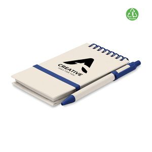 MITO SET Eco-Friendly A6 Notebook and Pen Set from Recycled Milk Cartons - GiftRetail MO6837