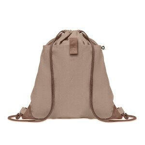 PANDA BAG Recycled cotton drawstring bag - GiftRetail MO6550