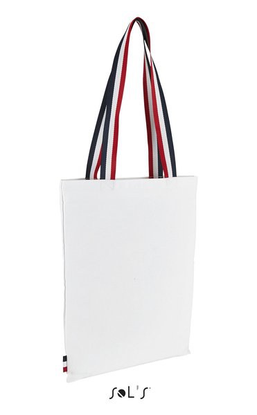 SOL'S 02119 - Eco-Friendly Cotton Striped Handle Tote Bag