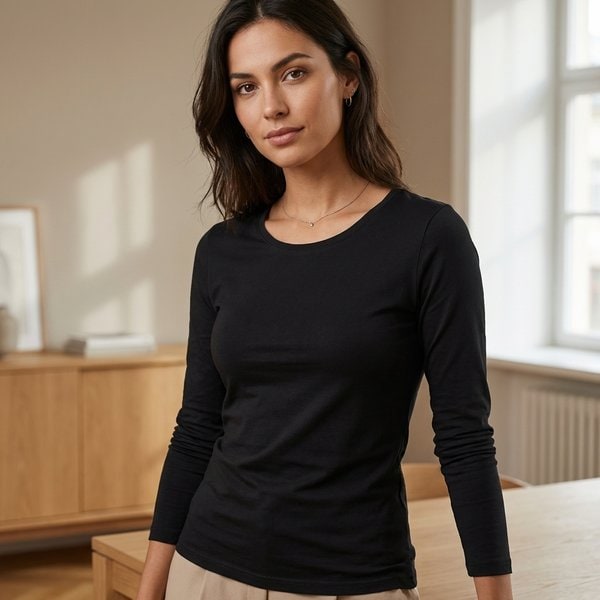 Malfini Women's Slim Fit Long Sleeve T-Shirt