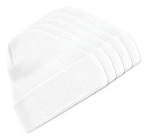 Pack of 5 Beechfield BF045 - Cozy Windproof Unisex Beanie with Secure Flap