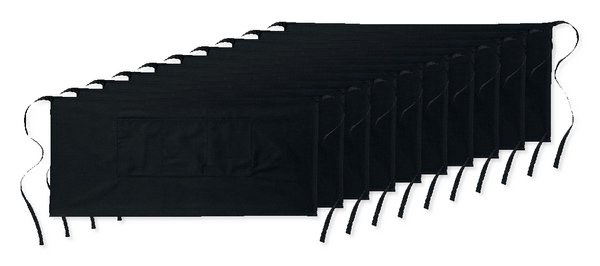 Pack of 100 GiftRetail MO8305 - JARED Waiter's apron short 195 gr/m2